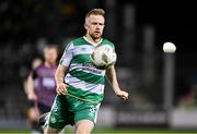 16 February 2024; Sean Hoare of Shamrock Rovers during the SSE Airtricity Men's Premier Division match between Shamrock Rovers and Dundalk at Tallaght Stadium in Dublin. Photo by Ben McShane/Sportsfile
