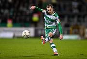 16 February 2024; Sean Kavanagh of Shamrock Rovers during the SSE Airtricity Men's Premier Division match between Shamrock Rovers and Dundalk at Tallaght Stadium in Dublin. Photo by Ben McShane/Sportsfile