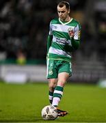 16 February 2024; Sean Kavanagh of Shamrock Rovers during the SSE Airtricity Men's Premier Division match between Shamrock Rovers and Dundalk at Tallaght Stadium in Dublin. Photo by Ben McShane/Sportsfile