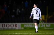 17 February 2024; Jamie Watson of Finn Harps during the SSE Airtricity Men's First Division match between Longford Town and Finn Harps at Bishopsgate in Longford. Photo by Stephen McCarthy/Sportsfile