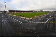 18 February 2024; A general view before the Allianz Football League Division 1 match between Tyrone and Galway at O'Neills Healy Park in Omagh, Tyrone. Photo by Ramsey Cardy/Sportsfile