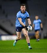 17 February 2024; Seán Bugler of Dublin during the Allianz Football League Division 1 match between Dublin and Roscommon at Croke Park in Dublin. Photo by Ray McManus/Sportsfile