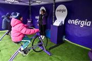17 February 2024; Energia fanzone before the United Rugby Championship match between Leinster and Benetton at RDS Arena in Dublin. Photo by Ben McShane/Sportsfile