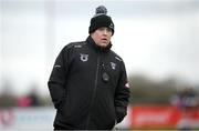 18 February 2024; Armagh manager Gregory McGonigle during the Lidl LGFA National League Division 1 Round 4 match between Meath and Armagh at Donaghmore Ashbourne GAA Club in Ashbourne, Meath. Photo by Seb Daly/Sportsfile