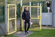 18 February 2024; Kildare selector Johnny Doyle makes his way to the pitch before the Allianz Football League Division 2 match between Kildare and Armagh at Netwatch Cullen Park in Carlow. Photo by Piaras Ó Mídheach/Sportsfile