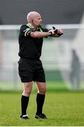 18 February 2024; Referee Eddie Cuthbert during the Lidl LGFA National League Division 1 Round 4 match between Meath and Armagh at Donaghmore Ashbourne GAA Club in Ashbourne, Meath. Photo by Seb Daly/Sportsfile
