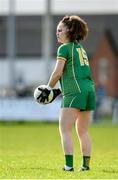 18 February 2024; Emma Duggan of Meath during the Lidl LGFA National League Division 1 Round 4 match between Meath and Armagh at Donaghmore Ashbourne GAA Club in Ashbourne, Meath. Photo by Seb Daly/Sportsfile