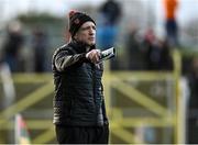 18 February 2024; Armagh manager Kieran McGeeney during the Allianz Football League Division 2 match between Kildare and Armagh at Netwatch Cullen Park in Carlow. Photo by Piaras Ó Mídheach/Sportsfile