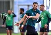 20 February 2024; Stuart McCloskey during Ireland rugby squad training at the IRFU High Performance Centre at the Sport Ireland Campus in Dublin. Photo by Harry Murphy/Sportsfile