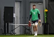 20 February 2024; Thomas Ahern during Ireland rugby squad training at the IRFU High Performance Centre at the Sport Ireland Campus in Dublin. Photo by Harry Murphy/Sportsfile