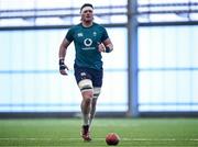 20 February 2024; Joe McCarthy during Ireland rugby squad training at the IRFU High Performance Centre at the Sport Ireland Campus in Dublin. Photo by Harry Murphy/Sportsfile