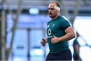 20 February 2024; Oli Jager during Ireland rugby squad training at the IRFU High Performance Centre at the Sport Ireland Campus in Dublin. Photo by Harry Murphy/Sportsfile