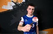 19 February 2024; Adam O'Halloran poses for a portrait during a Treaty United squad portraits session at TUS in Limerick. Photo by Stephen McCarthy/Sportsfile