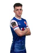 19 February 2024; Adam O'Halloran poses for a portrait during a Treaty United squad portraits session at TUS in Limerick. Photo by Stephen McCarthy/Sportsfile