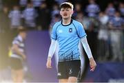 21 February 2024; Patrick Wood of St Michael's College during the Bank of Ireland Leinster Schools Senior Cup quarter-final match between Terenure College and St Michael's College at Energia Park in Dublin. Photo by Harry Murphy/Sportsfile