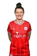 21 February 2024; Keeva Keenan poses for a portrait during a Shelbourne FC squad portraits at Tolka Park in Dublin. Photo by Sam Barnes/Sportsfile