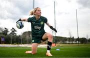 22 February 2024; Goalkeeper Sophie Whitehouse during a Republic of Ireland women training session at Viola Park in Florence, Italy. Photo by David Fitzgerald/Sportsfile