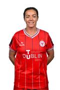 21 February 2024; Noelle Murray poses for a portrait during a Shelbourne FC squad portraits at Tolka Park in Dublin. Photo by Sam Barnes/Sportsfile