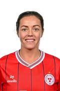 21 February 2024; Noelle Murray poses for a portrait during a Shelbourne FC squad portraits at Tolka Park in Dublin. Photo by Sam Barnes/Sportsfile
