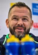 22 February 2024; Head coach Andy Farrell during an Ireland Rugby media conference at the Aviva Stadium in Dublin. Photo by Seb Daly/Sportsfile