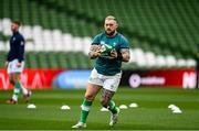 23 February 2024; Andrew Porter during an Ireland rugby captain's run at the Aviva Stadium in Dublin. Photo by Harry Murphy/Sportsfile