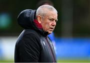 23 February 2023; Head coach Warren Gatland during the Wales rugby captain's run at UCD Bowl in Dublin. Photo by Tyler Miller/Sportsfile