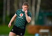 23 February 2024; Sam Costelow during the Wales rugby captain's run at UCD Bowl in Dublin. Photo by Tyler Miller/Sportsfile