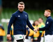 23 February 2024; Peter O’Mahony during an Ireland rugby captain's run at the Aviva Stadium in Dublin. Photo by Harry Murphy/Sportsfile