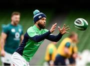 23 February 2024; Jamison Gibson-Park during an Ireland rugby captain's run at the Aviva Stadium in Dublin. Photo by Harry Murphy/Sportsfile
