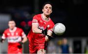 17 February 2024; Conor McCluskey of Derry during the Allianz Football League Division 1 match between Derry and Monaghan at Celtic Park in Derry. Photo by Ramsey Cardy/Sportsfile