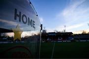 23 February 2024; A general view of Tolka Park before the SSE Airtricity Men's Premier Division match between Shelbourne and Shamrock Rovers at Tolka Park in Dublin. Photo by Stephen McCarthy/Sportsfile