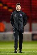 23 February 2024; Shamrock Rovers manager Stephen Bradley before the SSE Airtricity Men's Premier Division match between Shelbourne and Shamrock Rovers at Tolka Park in Dublin. Photo by Stephen McCarthy/Sportsfile