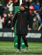23 February 2024; Wales head coach Richard Whiffin before the U20 Six Nations Rugby Championship match between Ireland and Wales at Virgin Media Park in Cork. Photo by Brendan Moran/Sportsfile