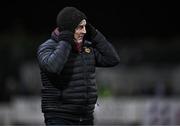23 February 2024; Galway United manager John Caulfield during the SSE Airtricity Men's Premier Division match between Dundalk and Galway United at Oriel Park in Dundalk, Louth. Photo by Ben McShane/Sportsfile