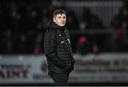 23 February 2024; Bohemians manager Declan Devine before the SSE Airtricity Men's Premier Division match between St Patrick's Athletic and Bohemians at Richmond Park in Dublin. Photo by Harry Murphy/Sportsfile