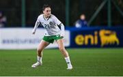23 February 2024; Jessica Ziu of Republic of Ireland during the international women's friendly match between Italy and Republic of Ireland at Viola Park in Florence, Italy. Photo by David Fitzgerald/Sportsfile