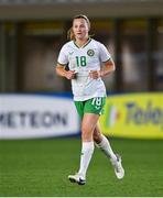 23 February 2024; Kyra Carusa of Republic of Ireland during the international women's friendly match between Italy and Republic of Ireland at Viola Park in Florence, Italy. Photo by David Fitzgerald/Sportsfile