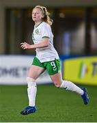 23 February 2024; Amber Barrett of Republic of Ireland during the international women's friendly match between Italy and Republic of Ireland at Viola Park in Florence, Italy. Photo by David Fitzgerald/Sportsfile