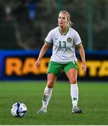 23 February 2024; Lily Agg of Republic of Ireland during the international women's friendly match between Italy and Republic of Ireland at Viola Park in Florence, Italy. Photo by David Fitzgerald/Sportsfile