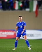 23 February 2024; Arianna Caruso of Italy during the international women's friendly match between Italy and Republic of Ireland at Viola Park in Florence, Italy. Photo by David Fitzgerald/Sportsfile