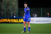 23 February 2024; Martina Piemonte of Italy during the international women's friendly match between Italy and Republic of Ireland at Viola Park in Florence, Italy. Photo by David Fitzgerald/Sportsfile