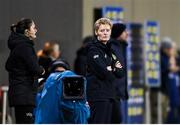 23 February 2024; Republic of Ireland head coach Eileen Gleeson during the international women's friendly match between Italy and Republic of Ireland at Viola Park in Florence, Italy. Photo by David Fitzgerald/Sportsfile