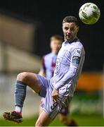 23 February 2024; Pádraig Amond of Waterford during the SSE Airtricity Men's Premier Division match between Drogheda United and Waterford at Weavers Park in Drogheda, Louth. Photo by Tyler Miller/Sportsfile