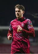 23 February 2024; Jack Larkin of Cobh Ramblers during the SSE Airtricity Men's First Division match between Cobh Ramblers and Athlone Town at Turner's Cross in Cork. Photo by Michael P Ryan/Sportsfile