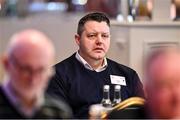 24 February 2024; Mayo delegate Liam Moffatt during the GAA Congress at Canal Court Hotel in Newry, Down. Photo by Piaras Ó Mídheach/Sportsfile
