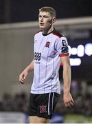 23 February 2024; Zak Bradshaw of Dundalk during the SSE Airtricity Men's Premier Division match between Dundalk and Galway United at Oriel Park in Dundalk, Louth. Photo by Ben McShane/Sportsfile