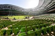 24 February 2024; A general view before the Guinness Six Nations Rugby Championship match between Ireland and Wales at Aviva Stadium in Dublin. Photo by Ramsey Cardy/Sportsfile