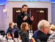 24 February 2024; GPA chief executive officer Tom Parsons during the GAA Congress at Canal Court Hotel in Newry, Down. Photo by Piaras Ó Mídheach/Sportsfile