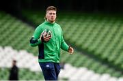 24 February 2024; Joe McCarthy of Ireland before the Guinness Six Nations Rugby Championship match between Ireland and Wales at Aviva Stadium in Dublin. Photo by Ramsey Cardy/Sportsfile