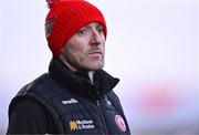 24 February 2024; Tyrone joint-manager Brian Dooher during the Allianz Football League Division 1 match between Tyrone and Mayo at O'Neills Healy Park in Omagh, Tyrone. Photo by Ben McShane/Sportsfile